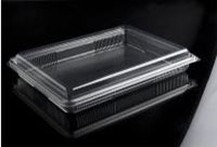 plasticna posuda pravougaona 1000 ml m-83 doo 210x290x42 mm